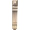 Ekena Millwork Olympic Craftsman Rough Sawn Bracket, Douglas Fir, 4"W x 16"D x 24"H BKT04X16X24OLY04RDF - alternate 3